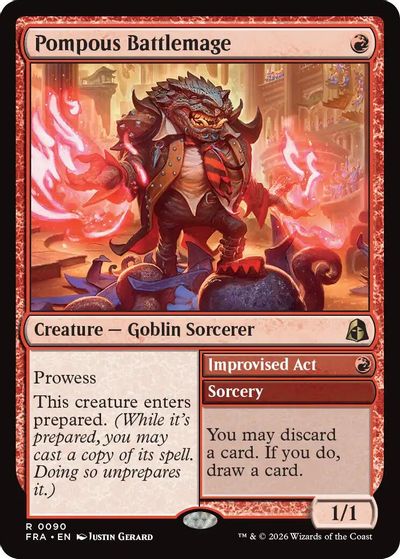 Pompous Battlemage card art