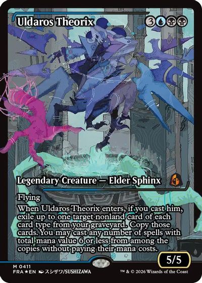 Uldaros Theorix (Showcase) (0411) card art