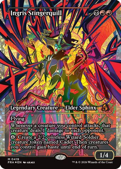 Ingris Stingerquill (Showcase) (Fracture Foil) (0419) card art
