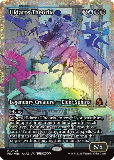 Uldaros Theorix (Showcase) (Fracture Foil) (0421) card art