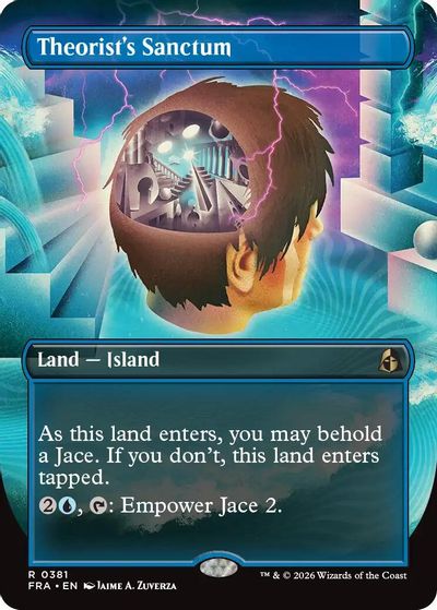 Theorist's Sanctum (Borderless) card art