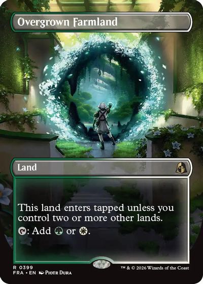 Overgrown Farmland (Borderless) card art