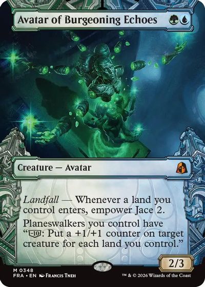 Avatar of Burgeoning Echoes (Showcase) card art