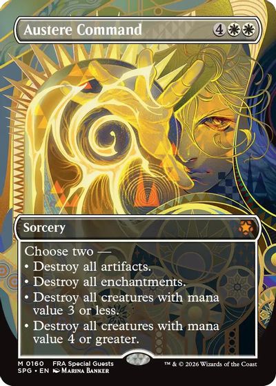 Austere Command (Borderless) card art