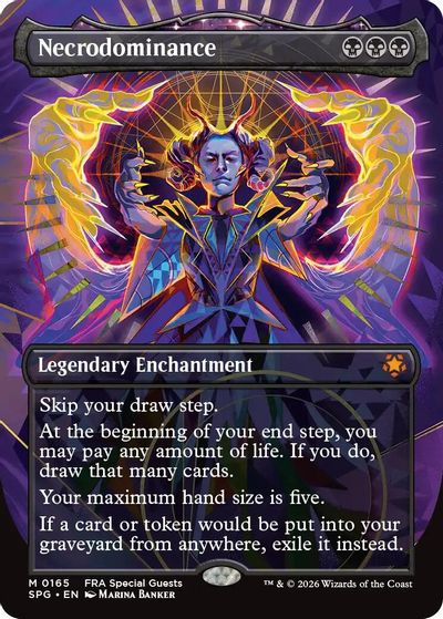 Necrodominance (Borderless) card art