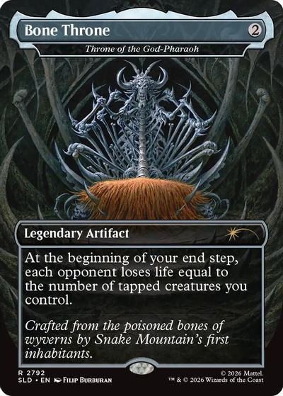 Bone Throne - Throne of the God-Pharaoh card art