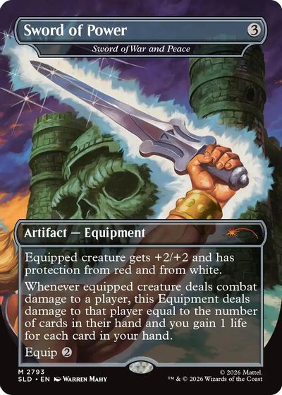 Sword of Power - Sword of War and Peace card art
