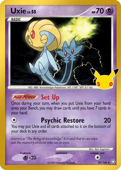 Uxie card art