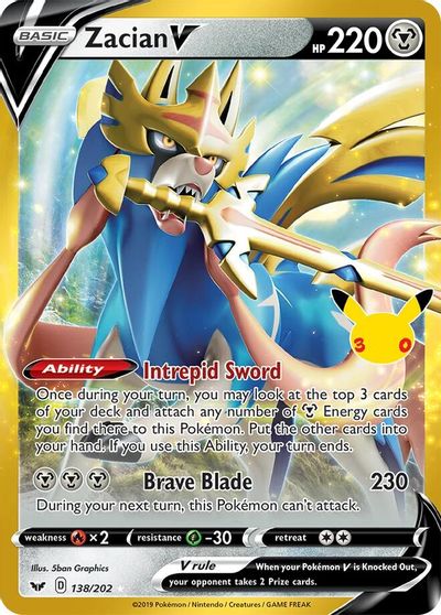 Zacian V card art
