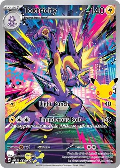 Toxtricity - 134/128 card art