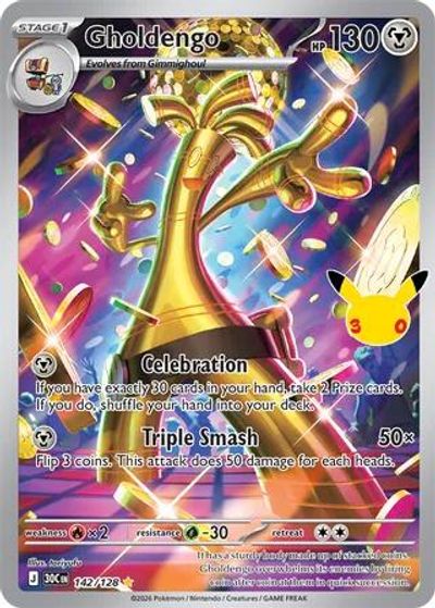Gholdengo - 142/128 card art