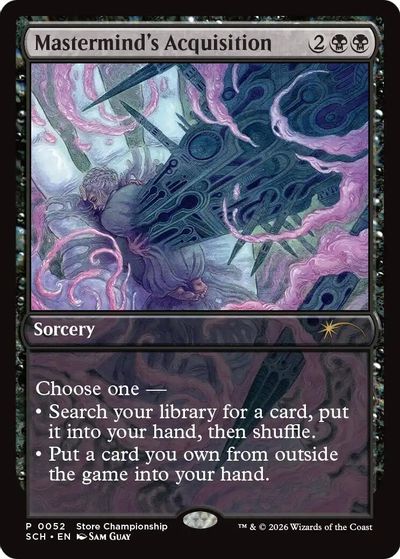 Mastermind's Acquisition card art