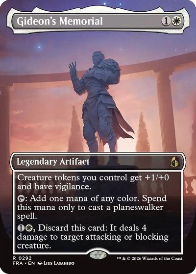 Gideon's Memorial (Borderless) card art