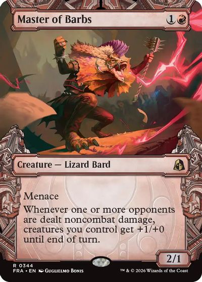 Master of Barbs (Showcase) card art