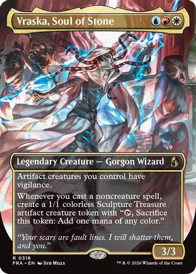 Vraska, Soul of Stone (Borderless) card art