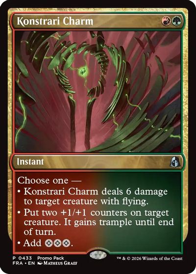 Konstrari Charm card art