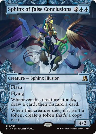 Sphinx of False Conclusions (Showcase) card art