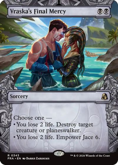 Vraska's Final Mercy (Showcase) card art