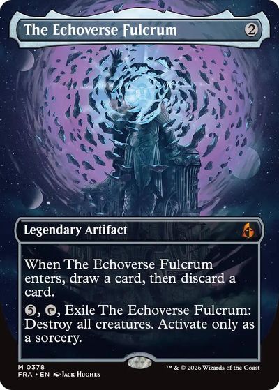 The Echoverse Fulcrum (Borderless) card art