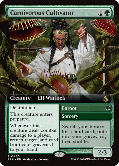 Carnivorous Cultivator (Extended Art) card art