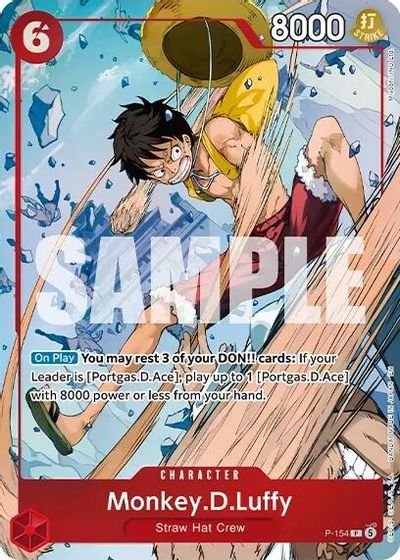 Monkey.D.Luffy (Premium Card Collection -Flame-Flame Fruit Coliseum Edition-) card art