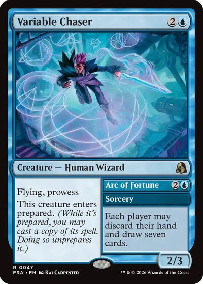 Variable Chaser card art