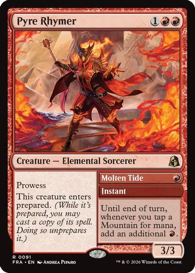 Pyre Rhymer card art