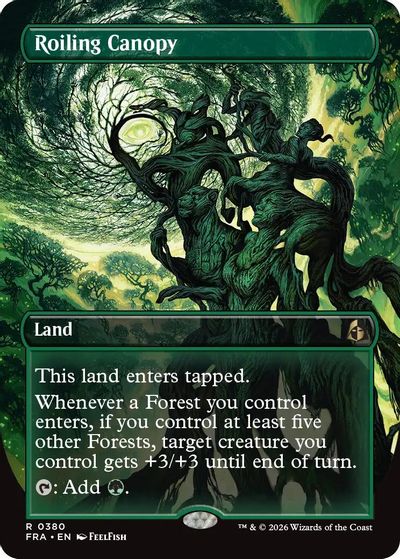 Roiling Canopy (Borderless) card art