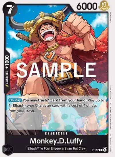 Monkey.D.Luffy (Pirates Party 2026 Vol. 3) card art