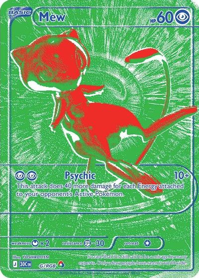 Mew - G/RGB card art