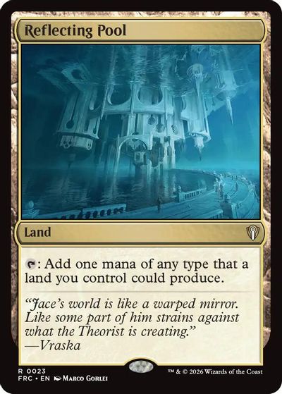 Reflecting Pool card art