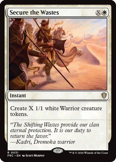 Secure the Wastes card art