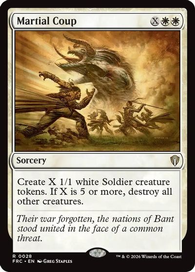 Martial Coup card art