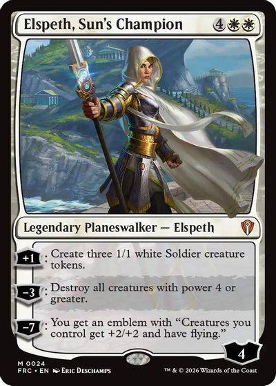 Elspeth, Sun's Champion card art