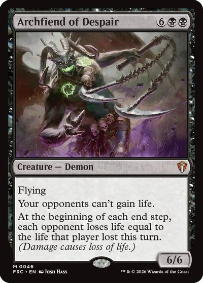 Archfiend of Despair card art