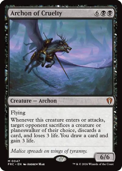 Archon of Cruelty card art