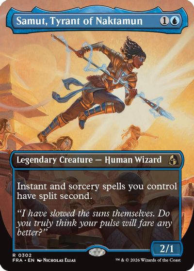 Samut, Tyrant of Naktamun (Borderless) card art