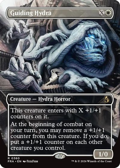 Guiding Hydra (Borderless) card art