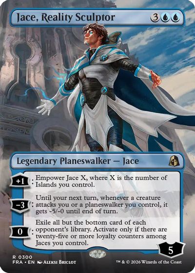 Jace, Reality Sculptor (Borderless) card art