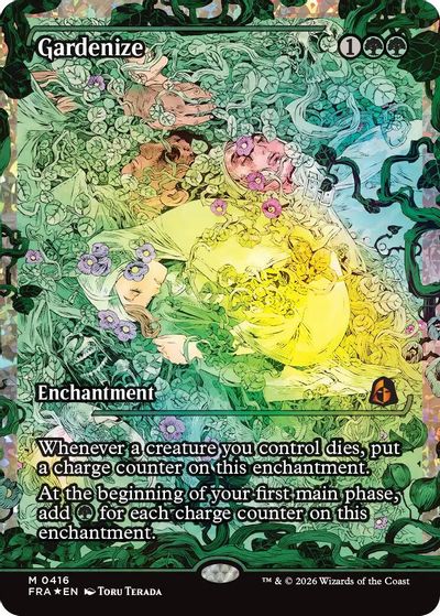 Gardenize (Showcase) (Fracture Foil) (0416) card art