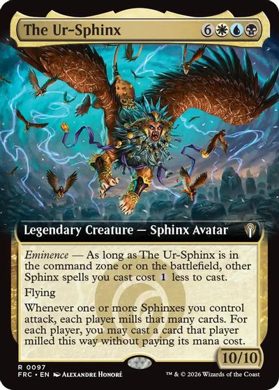 The Ur-Sphinx (Extended Art) card art