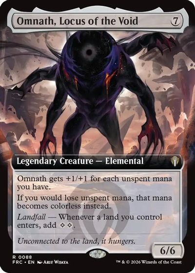 Omnath, Locus of the Void (Extended Art) card art