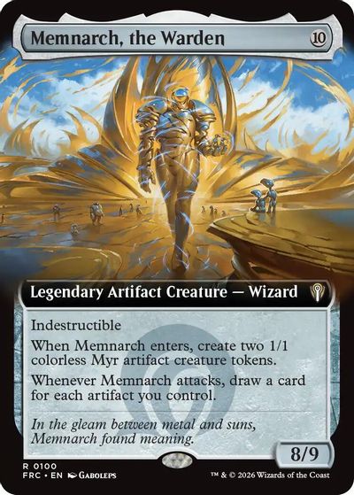 Memnarch, the Warden (Extended Art) card art
