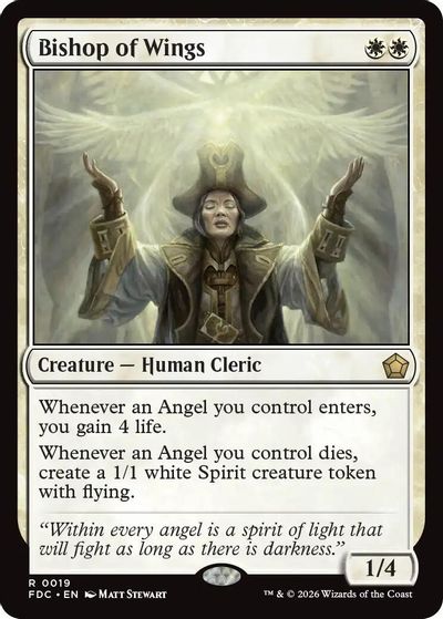 Bishop of Wings card art