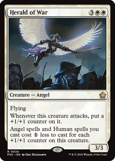 Herald of War card art