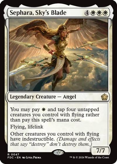 Sephara, Sky's Blade card art
