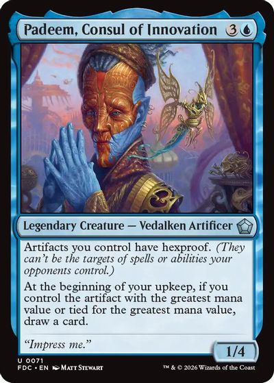 Padeem, Consul of Innovation card art