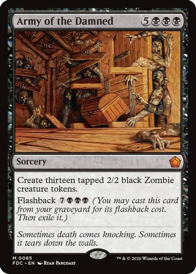 Army of the Damned card art