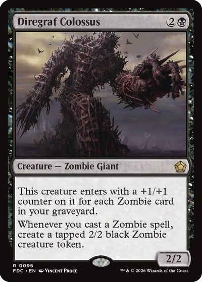 Diregraf Colossus card art