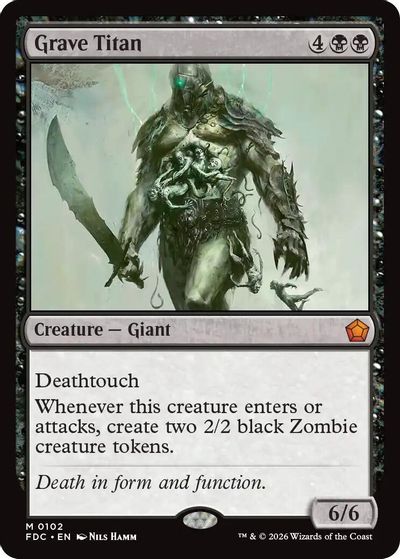 Grave Titan card art